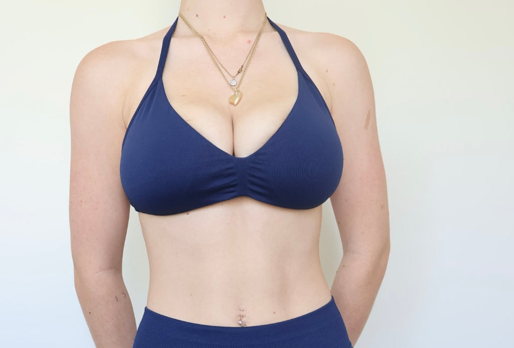 Silhouette X crop - Midnight Blue