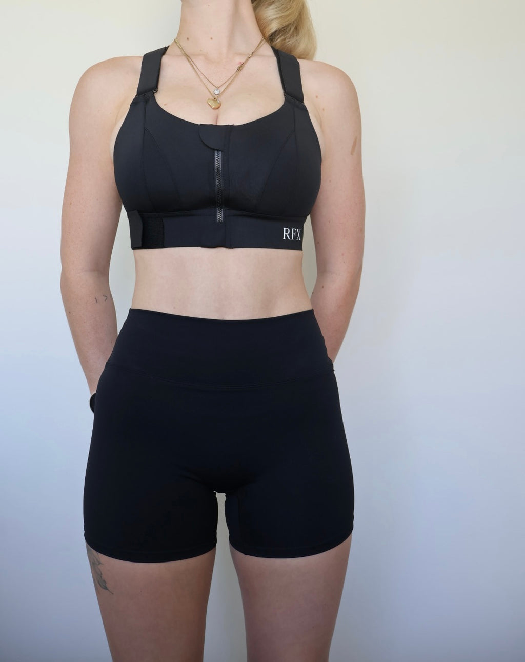 Second skin lux shorts - Black