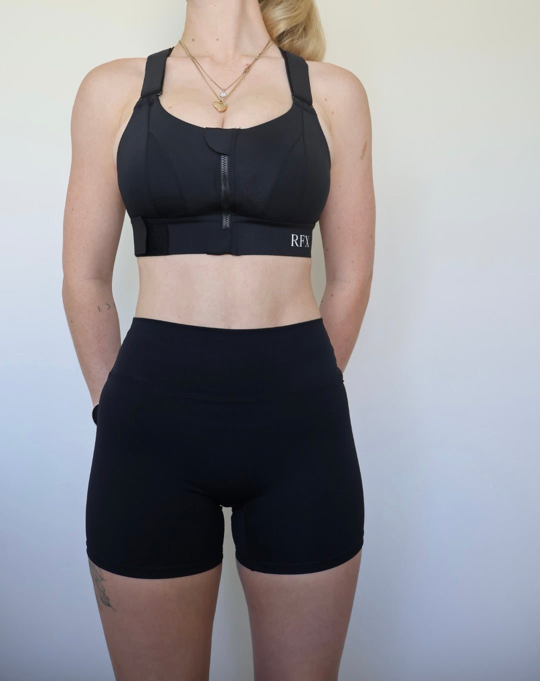 Second skin lux shorts - Black