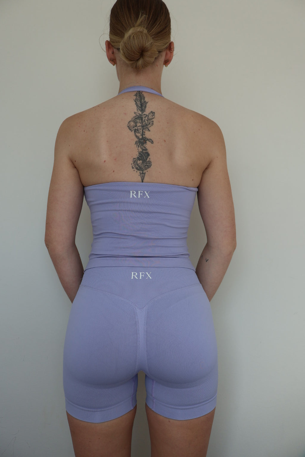 Form & Flow Halter Tank - Lavender Petal