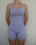 Form & Flow Halter Tank - Lavender Petal