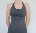 Form & Flow halter Tank - Grey