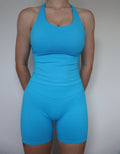 Form & Flow Halter Tank - Glacier Blue